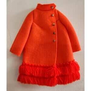 Vintage Barbie "Fiery Felt" Coat #1789 (1970-1971)
